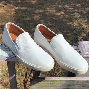 Men’s Frye leather low top slip on shoes sz 12